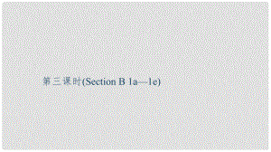 九年級(jí)英語(yǔ)全冊(cè) Unit 3 Could you please tell me where the restrooms are（第3課時(shí)）Section B（1a1e）習(xí)題課件 （新版）人教新目標(biāo)版