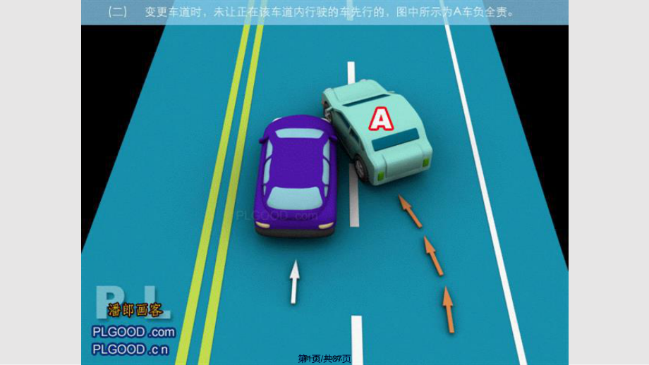 交通事故责任图实用教案_第1页