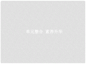 高三政治一輪復習 單元整合1 公民的政治生活課件 新人教版必修2