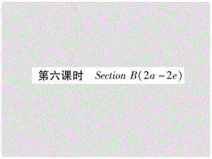 九年級(jí)英語(yǔ)全冊(cè) Unit 1 How can we become good learners（第6課時(shí)）Section B（2a2e）習(xí)題課件 （新版）人教新目標(biāo)版