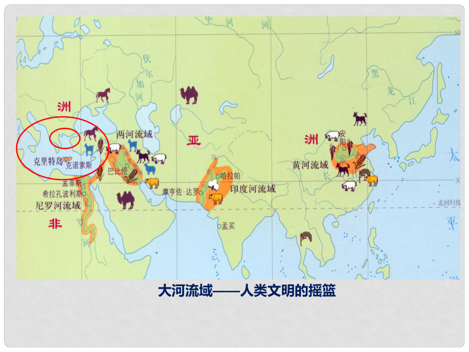 九年級歷史上冊 第一單元 古代世界 第1課 古代埃及和兩河流域文明課件 中華書局版_第1頁