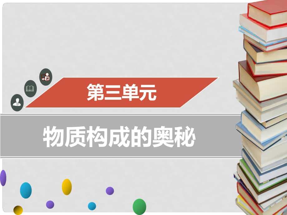 九年级化学上册 第三单元 物质构成的奥秘章末小结课件 （新版）新人教版_第1页