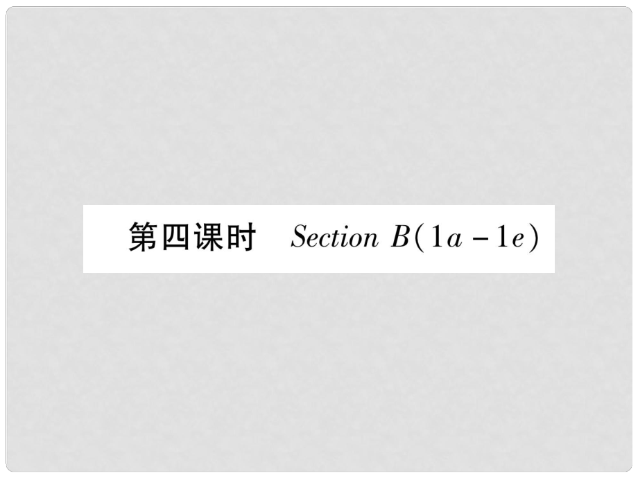 九年級英語全冊 Unit 7 Teenagers should be allowed to choose their own clothes（第4課時(shí)）Section B（1a1e）作業(yè)課件 （新版）人教新目標(biāo)版_第1頁