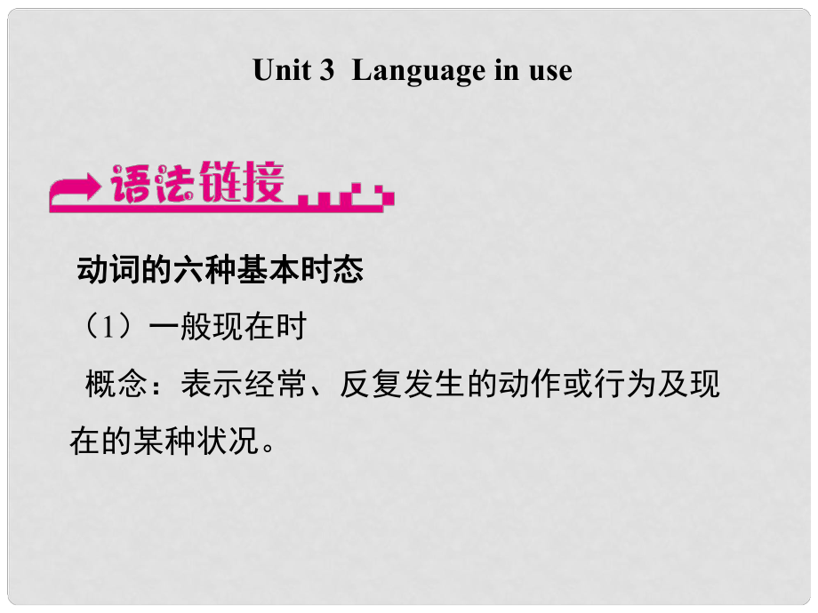 浙江省嘉興市秀洲區(qū)九年級(jí)英語(yǔ)上冊(cè) Module 1 Unit 3 Language in use課件 （新版）外研版_第1頁(yè)