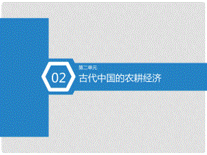 高考歷史總復習 第6課時 農業(yè)的主要耕作方式和土地制度課件