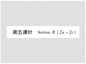 七年級英語上冊 Unit 5 Do you have a soccer ball（第5課時）Section B（2a2c）課件 （新版）人教新目標版