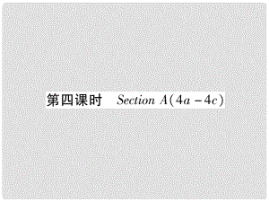 九年級英語全冊 Unit 8 It must belong to Carla（第4課時）Section A（4a4c）習(xí)題課件 （新版）人教新目標(biāo)版