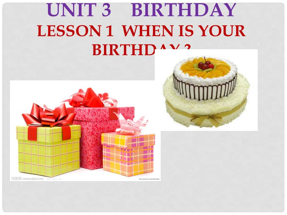 五年級(jí)英語(yǔ)上冊(cè) Unit 3 Lesson 1 When is your birthday課件1 魯科版_第1頁(yè)