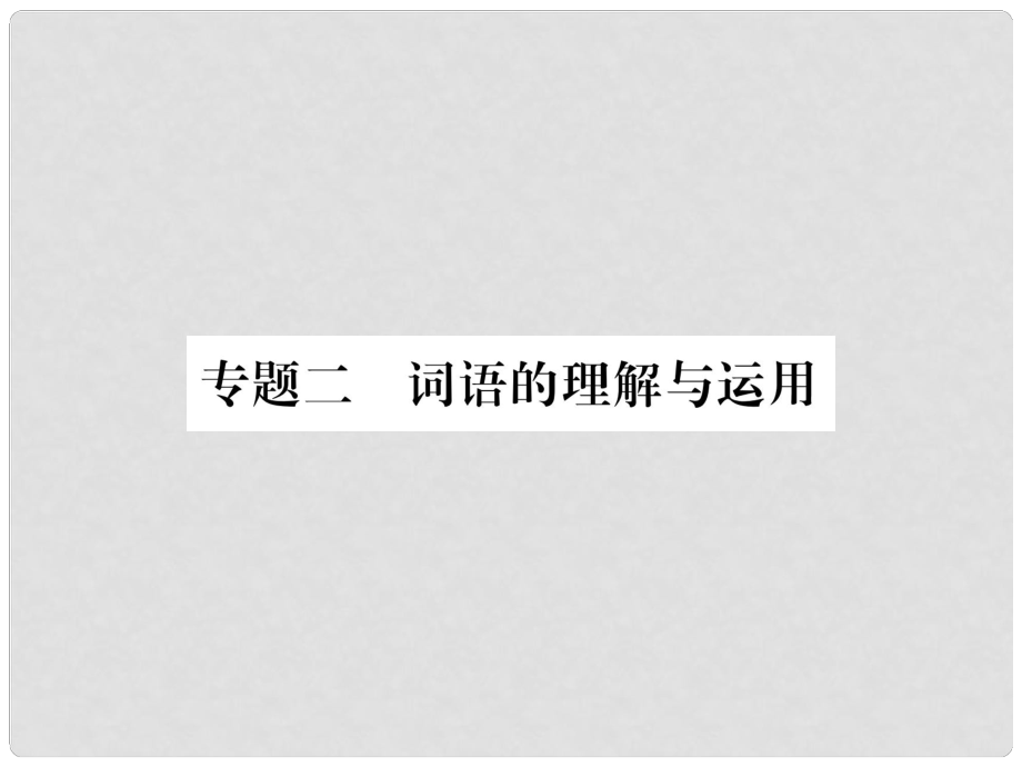 八年級(jí)語(yǔ)文上冊(cè) 專題2 詞語(yǔ)的理解與運(yùn)用習(xí)題課件 新人教版1_第1頁(yè)