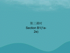 九年級英語全冊 Unit 2 I think that mooncakes are delicious（第3課時）Section B1（1a-2e）習(xí)題 （新版）人教新目標(biāo)版