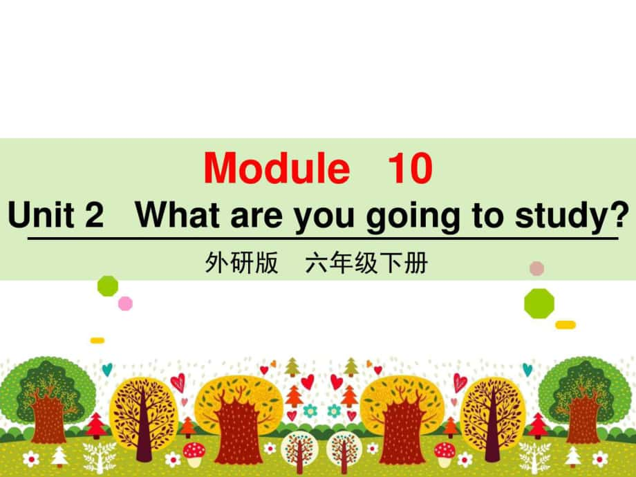 外研版六年級英語下冊Module 10 Unit 2 Watareyou_第1頁