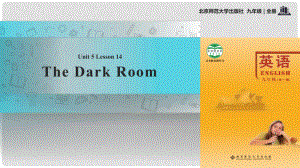 九年級英語全冊 Unit 5 Literature Lesson 14 The Dark Room課件 （新版）北師大版