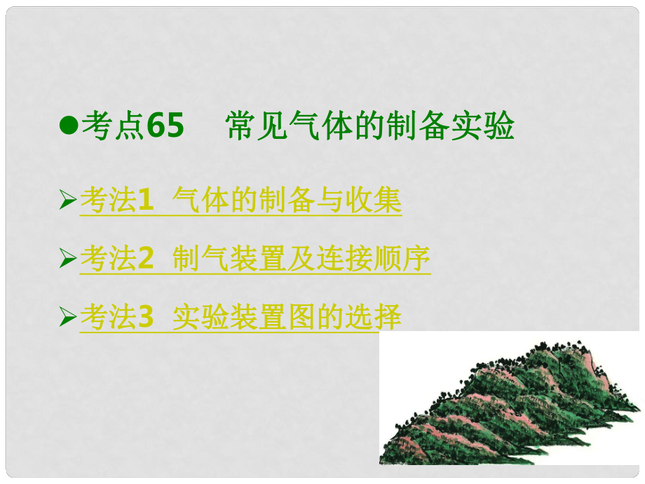 高考化学总复习 第25章 实验综合探究、设计与评价课件_第1页