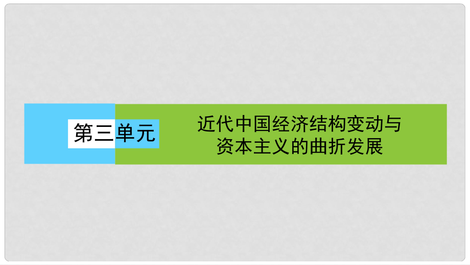 高中歷史 第三單元 近代我國經(jīng)濟(jì)結(jié)構(gòu)的變動(dòng)與中國民族資本主義的曲折發(fā)展 第9課時(shí) 近代我國經(jīng)濟(jì)結(jié)構(gòu)的變動(dòng)課件 新人教版必修2_第1頁