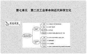 九年級歷史上冊《第七單元 第二次工業(yè)革命和近代科學(xué)文化》單元導(dǎo)學(xué)課件 中華書局版