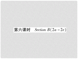 九年級(jí)英語(yǔ)全冊(cè) Unit 8 It must belong to Carla（第6課時(shí)）Section B（2a2e）習(xí)題課件 （新版）人教新目標(biāo)版