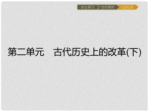 高中歷史 第二單元 古代歷史上的改革(下) 第3課 戰(zhàn)國(guó)時(shí)期的變法運(yùn)動(dòng)課件 岳麓版選修1