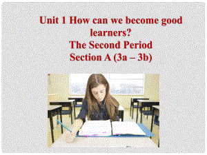 九年級(jí)英語(yǔ)全冊(cè) Unit 1 How can we become good learners Section A（3a3b）課件 （新版）人教新目標(biāo)版