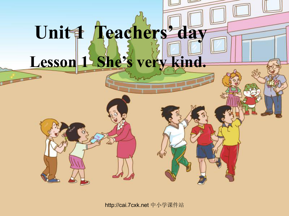 五年級英語上冊 Unit 1 Lesson 1 She’s very kind課件2 魯科版_第1頁