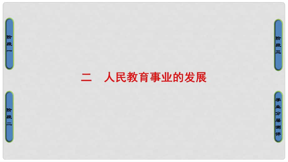 高考歷史一輪復習 專題5 2 人民教育事業(yè)的發(fā)展課件 新人教版必修3_第1頁