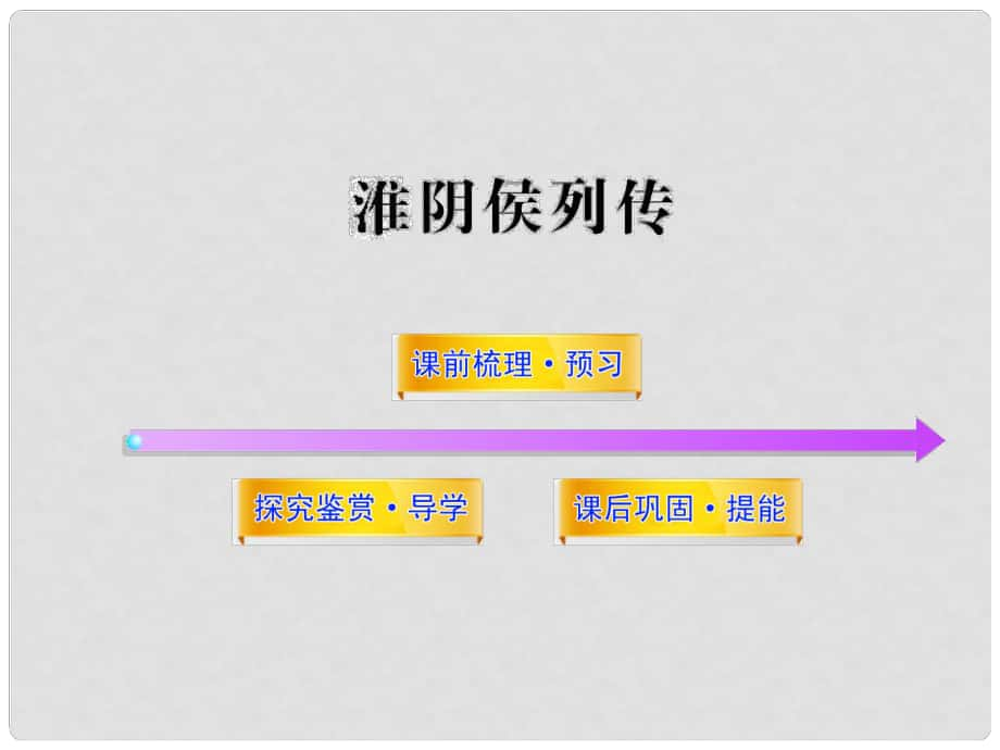 1112版高中語(yǔ)文課時(shí)講練通配套課件 《淮陰侯列傳》蘇教版選《史記選讀》_第1頁(yè)