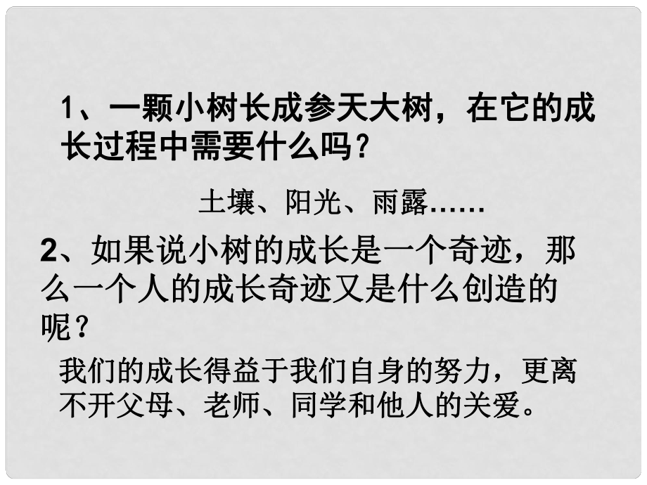 九年級道德與法治上冊 第一單元 我們真的長大了 第三課 伸出你的手 第一框 在關愛中成長課件 人民版_第1頁