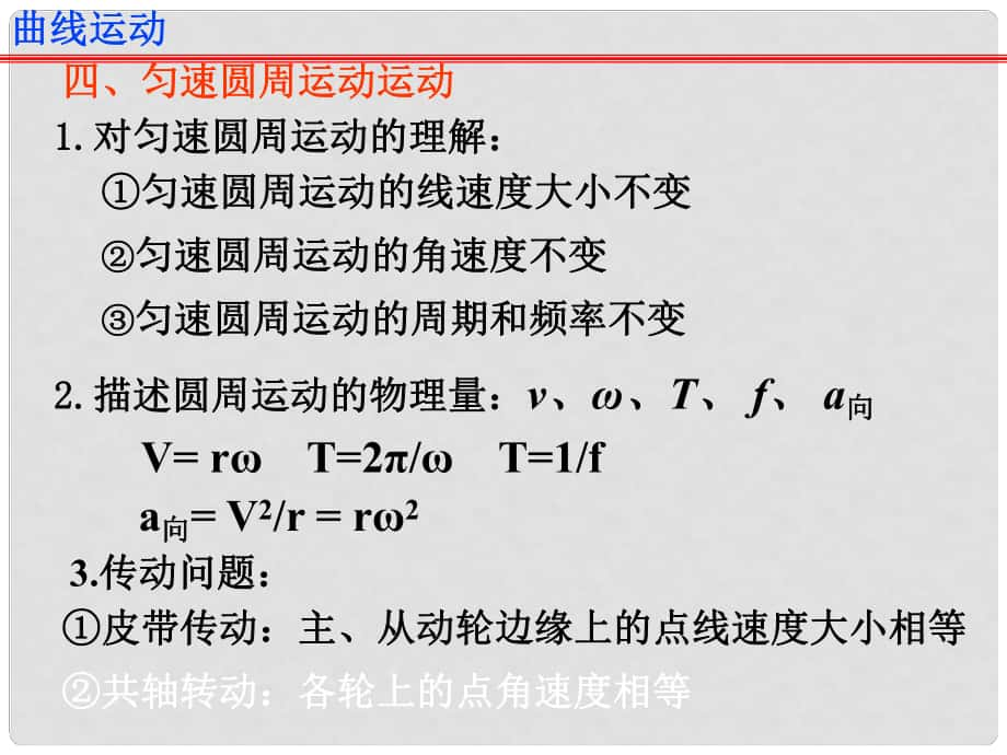 浙江省溫州市嘯中學(xué)高一物理 5.5圓周運(yùn)動(dòng)復(fù)習(xí)2課件_第1頁