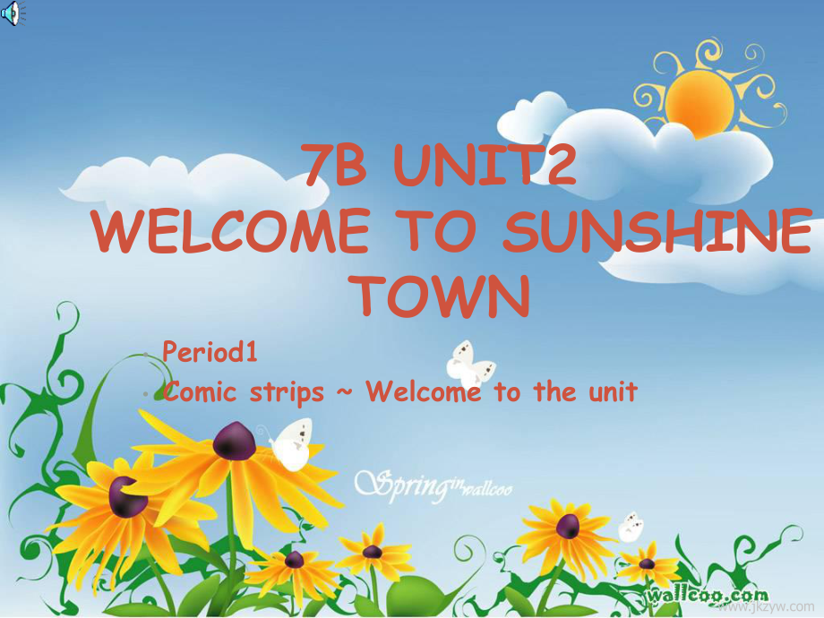 七年级英语7B Unit 2 Comic strip~Welcome to the unit课件牛津版_第1页