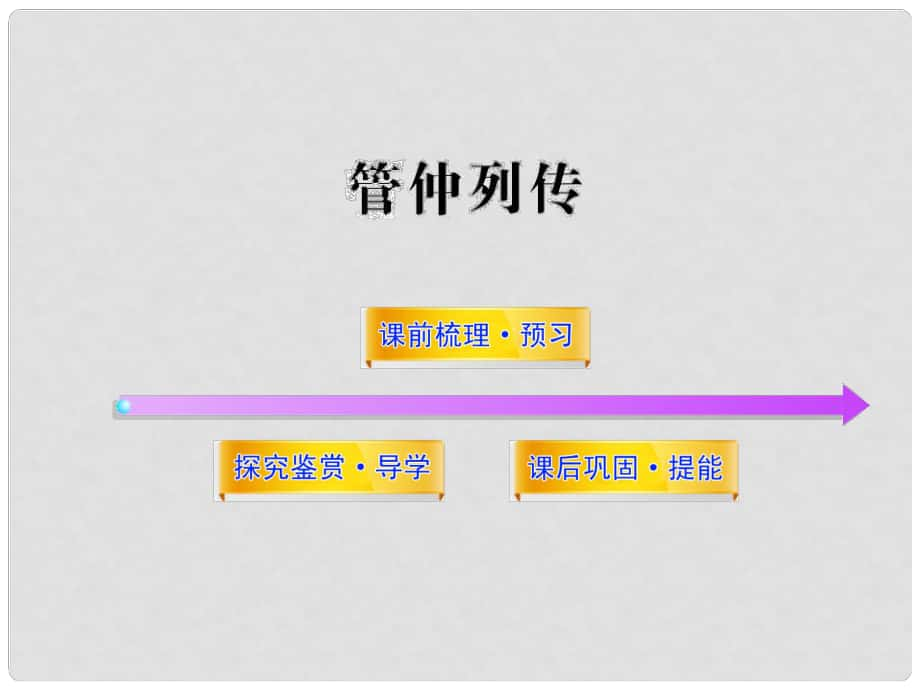 1112版高中語文課時講練通配套課件 《管仲列傳》蘇教版選《史記選讀》_第1頁