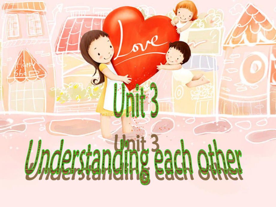 高中英語(yǔ) Unit 3 Understanding each other Reading 課件人教版選修6_第1頁(yè)