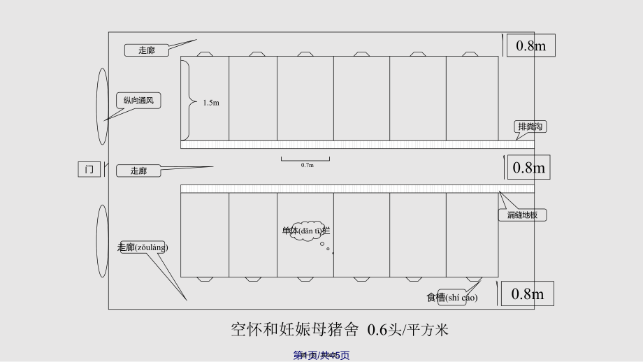 畜舍建筑圖認識實用教案_第1頁