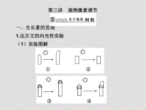 高三生物高考二輪專題復(fù)習(xí)課件：第一部分 專題突破 專題五 生命活動(dòng)的調(diào)節(jié)新人教版第三講植物激素調(diào)節(jié)