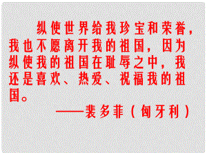 廣東省河源市七年級語文下冊 第二單元 6《最后一課》課件 新人教版