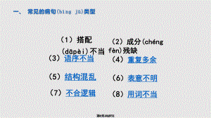 病句修改用实用教案