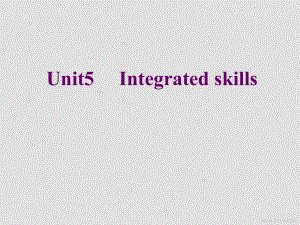 七年級英語7B Unit 5 Integrated skills課件牛津版