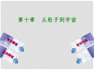 廣西柳州市中考物理 第十章 從粒子到宇宙復(fù)習(xí)課件