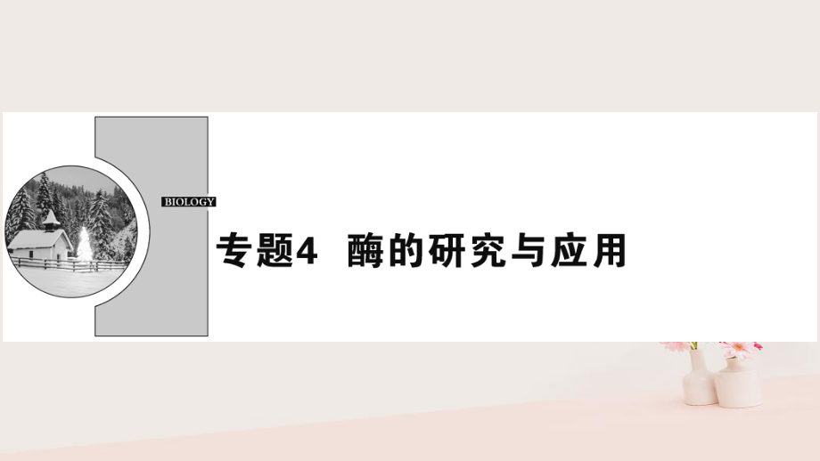 高中生物 專題4 酶的研究與應(yīng)用 課題1 果膠酶在果汁生產(chǎn)中的作用 新人教版選修1_第1頁(yè)