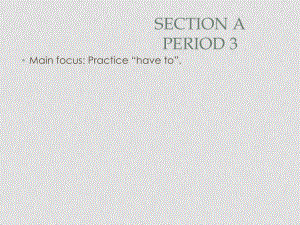 七年級(jí)英語(yǔ)下冊(cè)Unit12 Don’t eat in class section A period 3 課件人教新目標(biāo)版