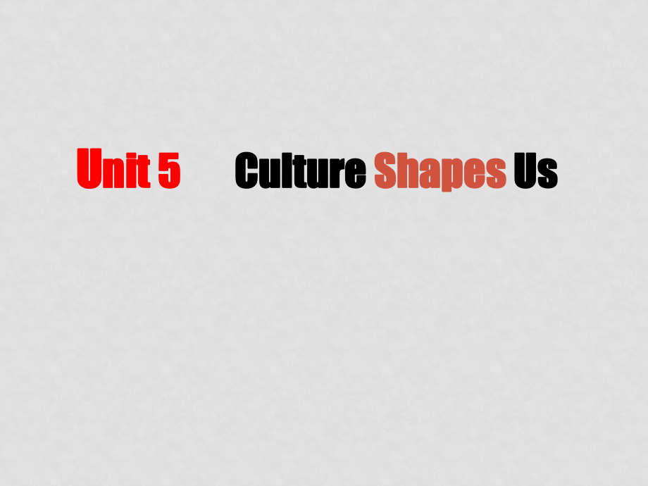 九年級英語下：Unit 5 Culture Shapes Uslesson 33 Welcome,Guest!課件冀教版_第1頁