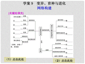 高考二輪專題復(fù)習(xí) 第一部分專題四 9變異、育種與進(jìn)化課件