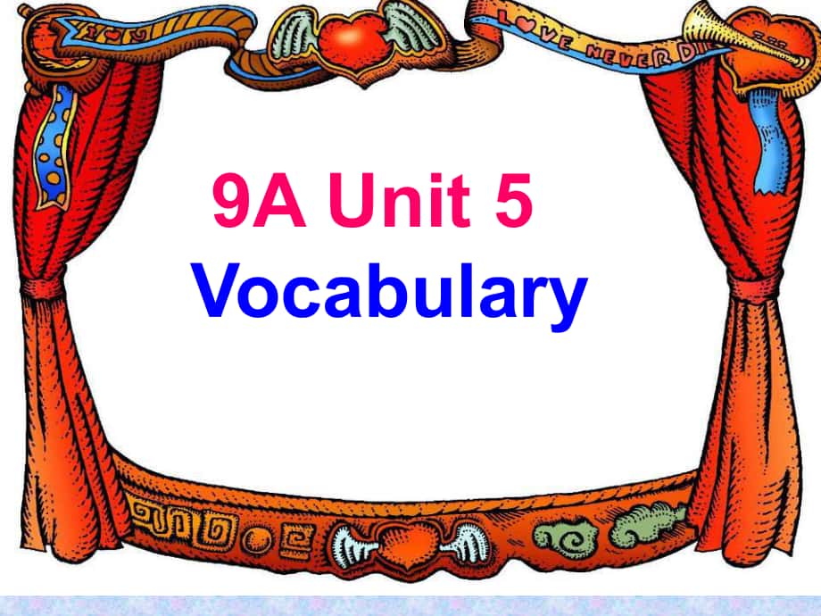 九年级英语上册Unit 5课件牛津版Unit 51Unit5 Vocabulary_第1页