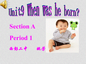 八年級英語上冊Unit9 SectionA Period 1課件人教版