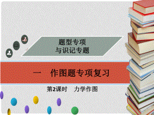 廣東省中考物理專題復習 作圖題 第2課時 力學作圖課件