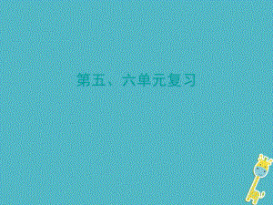 八年級(jí)歷史下冊(cè) 第五、六單元 新人教版