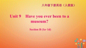八年级英语下册 Unit 9 Have you ever been to a museum Section B(1a-1d)习题 （新版）人教新目标版
