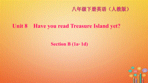 八年級(jí)英語(yǔ)下冊(cè) Unit 8 Have you read Treasure Island yet Section B(1a-1d)習(xí)題 （新版）人教新目標(biāo)版