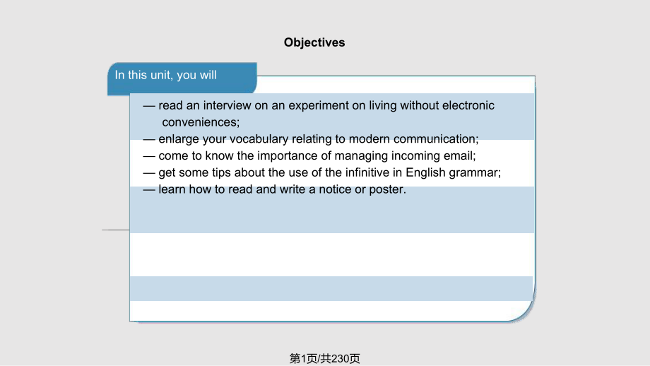 UnitModern CommunicationPPT課件_第1頁