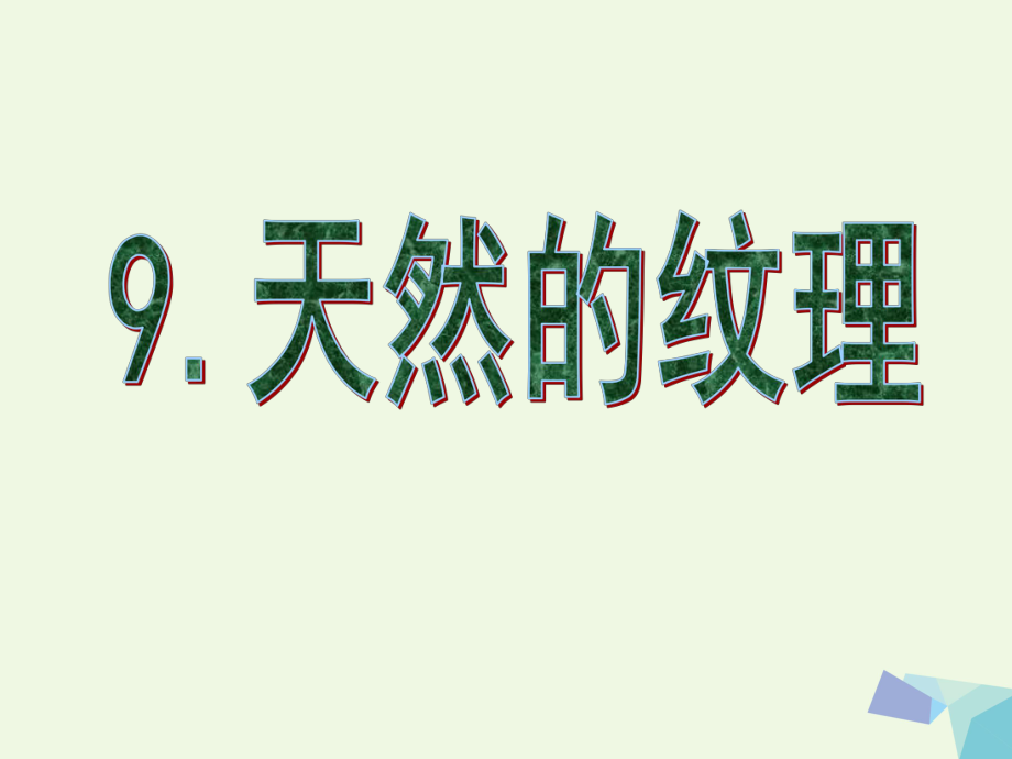 三年級美術(shù)上冊 第9課 天然的紋理課件2 新人教版[共36頁]_第1頁