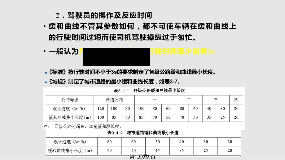 平面设计2 道路勘测设计PPT课件_第1页