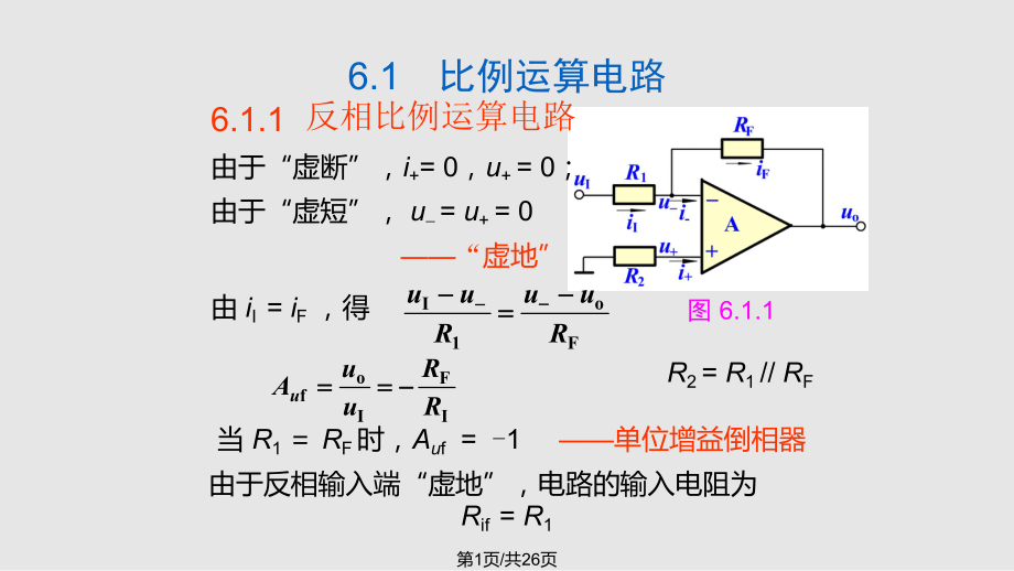 模擬電子技術(shù)基礎(chǔ)簡明教程(第三版)楊素行 PPT課件 第六章PPT課件_第1頁